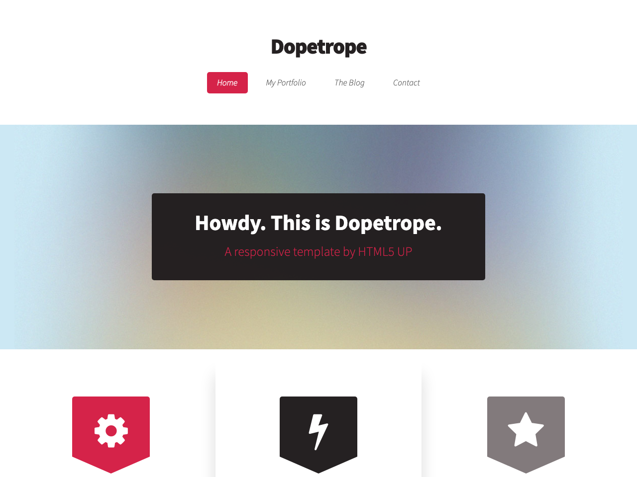 Dopetrope screenshot