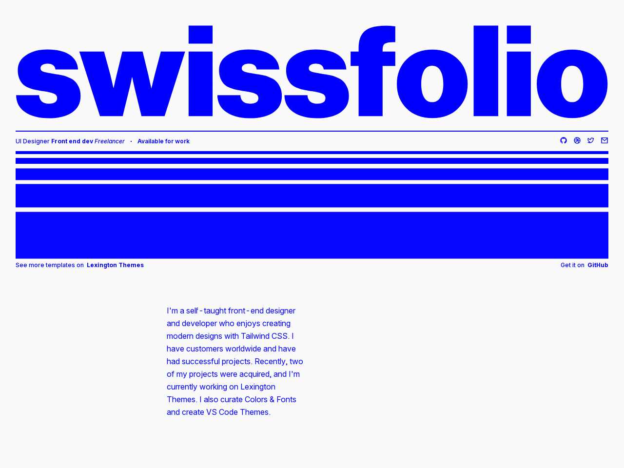SwissFolio screenshot