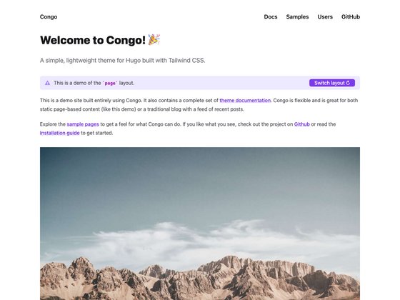 Congo screenshot