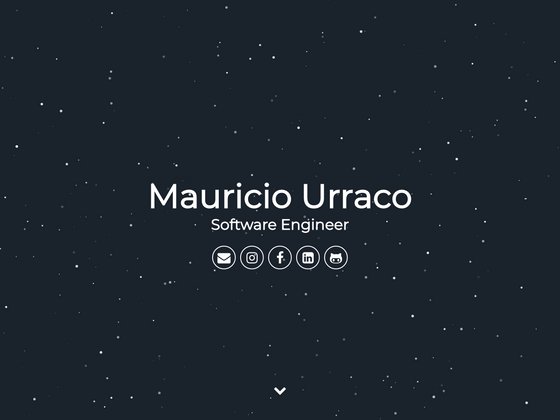 Minimal Resume screenshot