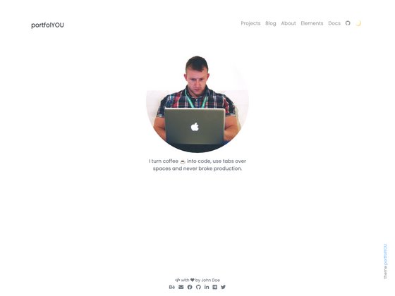 portfolYOU screenshot