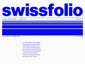 SwissFolio screenshot