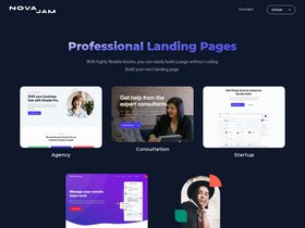 NovaJAM - Next.js Multi-purpose Template screenshot