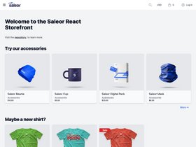 React Storefront screenshot